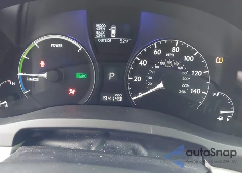 2010 Lexus Rx 450H из США, поврежденный, VIN JTJZB1BA9A2400218